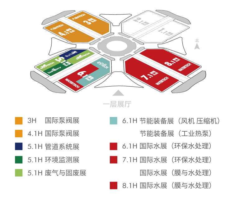 展館分布  第1張